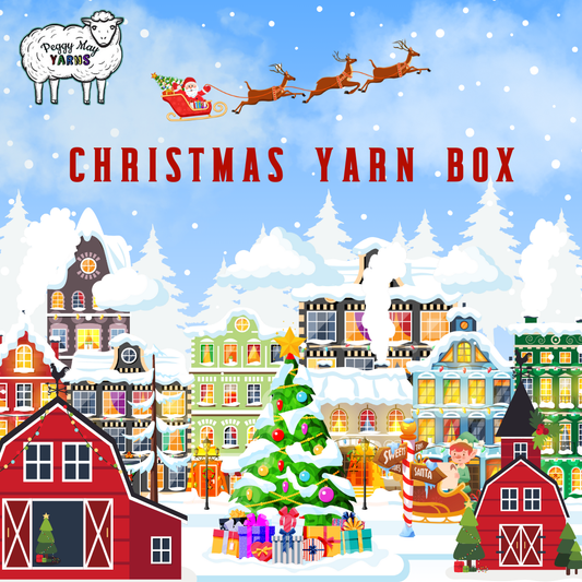 Christmas Yarn Box