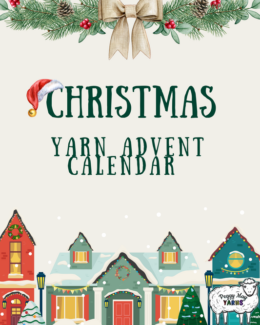 Christmas Yarn Advent Calendar DK Yarn